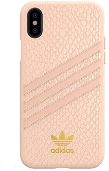 Etui plecki Adidas OR Moudled Case SNAKE do Apple iPhone Xr Pink (8718846063920)