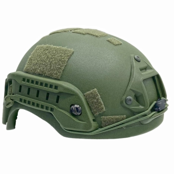Кевларовий шолом каска військова тактична Виробництво Україна ОБЕРІГ R (олива)клас 1 NIJ IIIa