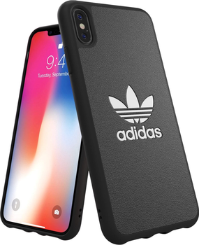 Панель Adidas OR Moulded Case Basic для Apple iPhone XS Max Чорний (8718846063630)