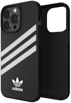 Etui plecki Adidas OR Moulded Case do Apple iPhone 13/13 Pro Black-white (8718846095716)