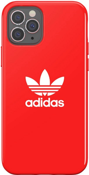 Etui plecki Adidas OR SnapCase Trefoil do Apple iPhone 12/12 Pro Red (8718846084208)