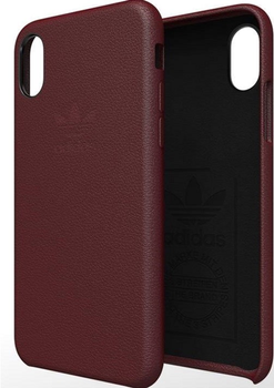 Etui plecki Adidas Slim Case LTHR do Apple iPhone X/XS Red (8718846049986)