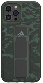 Etui plecki Adidas SP Grip Case Leopard do Apple iPhone 12 Pro Max Green (8718846087384)