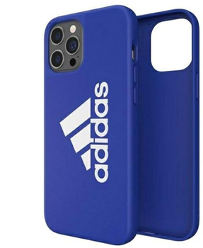 Etui plecki Adidas SP Iconic Sports Case do Apple iPhone 12 Pro Max Blue (8718846084765)