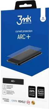 Захисне скло 3MK ARC+ Fullscreen для Samsung Galaxy A53 (5903108460361)