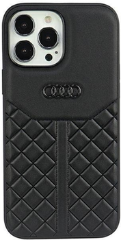 Панель Audi Genuine Leather для Apple iPhone 13 Pro Max Чорний (6955250226202)