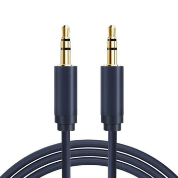 Кабель Cabletime Audio 3.5 mm M - 3.5 mm M, 1 m, Black, 3 pin (CF15H)