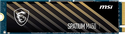 Накопичувач SSD 2TB MSI Spatium M450 M.2 2280 PCIe 4.0 x4 NVMe 3D NAND TLC (S78-440Q510-P83)