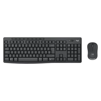 Комплект бездротовий (клавіатура, миша) Logitech MK370 Graphite (920-012077) Чорний 37542