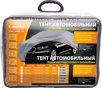 ТЕНТ 4Х4 PEVA 480Х195Х155 СУМКА LAVITA LA 140104L