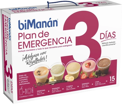 Замінник харчування Bimanan 3 Day Emergency Plan (3175681193864)