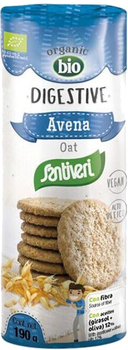 Печиво Santiveri Digestive Oatmeal Biscuit Bio 190 г (8412170040137)