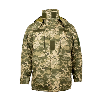 Куртка тактическая зимняя (Бушлат) Рип-Стоп ММ-14 (Украинский пиксель) 48