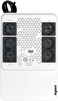 UPS Legrand Keor Multiplug 600VA (360W) White/Black (3414971227262)