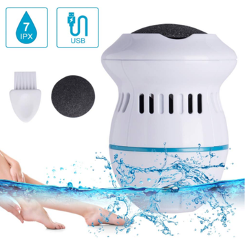Прибор для удаления мозолей Pedi Vac Callus Remover With, Электрическая пемза, белая