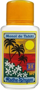 Крем для тіла Radhe Shyam Monoï de Tahiti SPF 25 150 мл (8423645890867)
