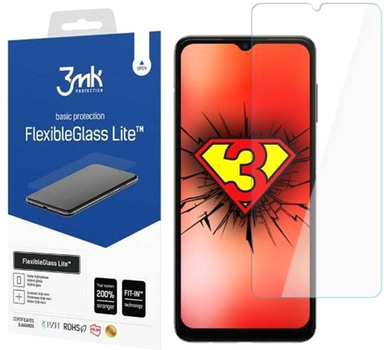 Захисне скло для 3MK FlexibleGlass Lite Samsung Galaxy M04 (5903108498777)