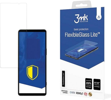 Szkło hybrydowe 3MK FlexibleGlass Lite do Sony Xperia 1 V (5903108528436)