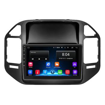 Штатная магнитола 9" Lesko для Mitsubishi Pajero III Рестайлинг 2002-2006 2/32Gb/ Wi-Fi GPS Optima Митцубиси