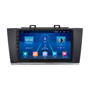 Штатная магнитола 9" Lesko для Subaru Legacy VI 2014-2017 6/128Gb 4G Wi-Fi GPS Top Тойота