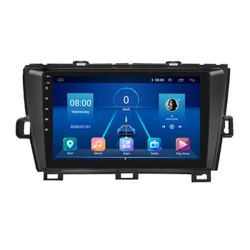 Штатная магнитола 9" Lesko для Toyota Prius III (XW30) 2009-2011 4/64Gb/ 4G/ Wi-Fi/ CarPlay Premium Тойота