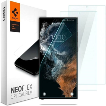 Zestaw folii ochronnych Spigen Neo Flex do Samsung Galaxy S22 Ultra SM-S9082 szt (8809811857269)