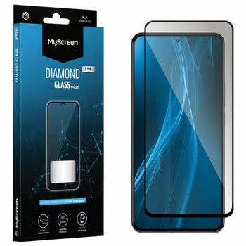 Захисне скло MyScreen Diamond Glass Edge Lite для Realme 10T 5G чорне (5904433221764)