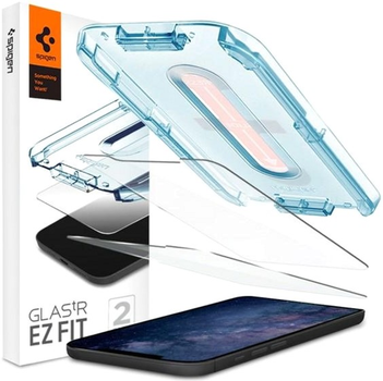Захисне скло Spigen EZ FIT Glass.TR для Apple iPhone 12/12 Pro 2 шт (8809710757110)
