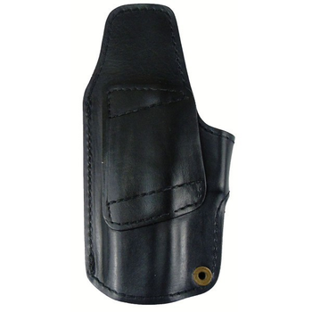 Кобура Медан для Glock 19 поясная кожаная формованная двухслойная (1113 Glock 19)