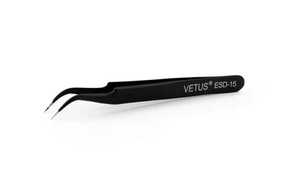 Пинцет VETUS ESD-15 антистатический