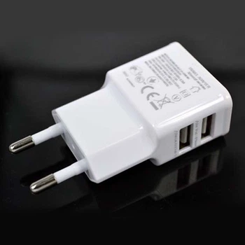 USB зарядний пристрій для телефонів і планшетів - 2 роз'єми USB 5В 2А