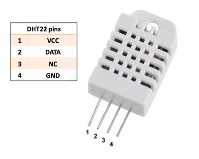 Термометр и гигрометр DHT22/AM2302 датчик влажности и температуры Arduino