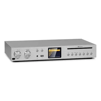 Усилитель ресивера Auna HiFi CD Silver Star Internet/DAB+/FM CD WiFi (10036446)