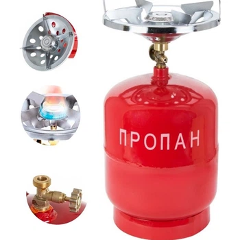 Комплект газовый Кемпинг GRANT GC3-8 баллон + горелка 8л. (34667)
