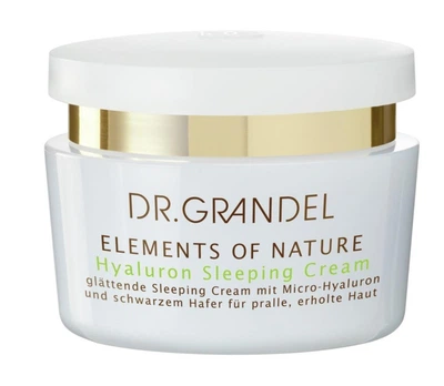 Нічний крем з мікро-гіалуроном Elements of Nature Hyaluron Sleeping Cream 50 мл 41362 DR.GRANDEL