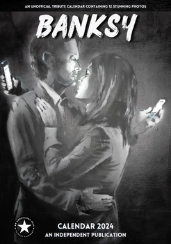 Календар Banksy 2024 (Wall Calendar, A3) (5060085409452)