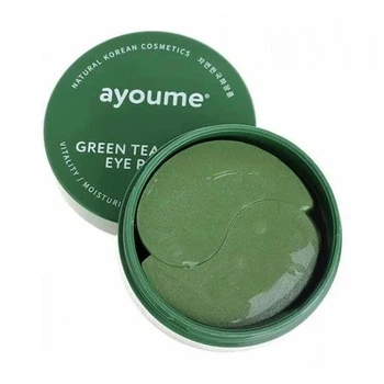 Патчі під очі з екстрактом зеленого чаю і алое Ayoume Green Tea + Aloe Eye Patch 60 шт