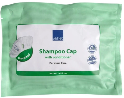 Шапочка шампуню з кондиціонером Abena Shampoo Cap With Conditioner 32 см (5703538020308)