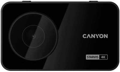 Відеореєстратор CANYON CDVR-40 GPS UltraHD, Wi-Fi, GPS Black (CND-DVR40GPS)