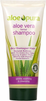 Шампунь для волосся Aloe Pura Aloe Vera Herbal Shampoo Normal Frequent Use 200 мл (5029354002664)
