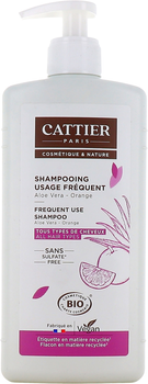 Szampon Cattier Paris Shampoo Aloe Naranja S-Sulf 500 ml (3283950922791)