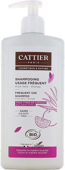 Шампунь Cattier Paris Shampoo Aloe Naranja S-Sulf 500 мл (3283950922791)