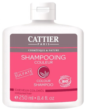 Szampon do włosów farbowanych Cattier Paris Coloured Hair Colour Shampoo Organic 250 ml (3283950917766)