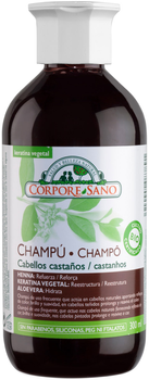Очищувальний шампунь для волосся Corpore Sano Shampoo Henna Cab Cab Casta 300 мл (8414002087891)