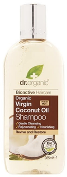 Szampon do włosów Dr. Organic Bioactive Haircare Virgin Coconut Oil Shampoo 265 ml (5060176675148)