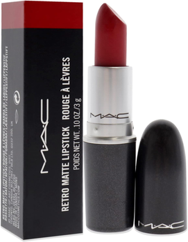 Matowa szminka M.A.C Retro Matte Lipstick 707 Ruby Woo Ounces 3g (773602040605)
