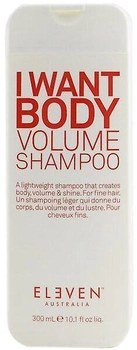 Шампунь для тонкого волосся Eleven Australia I Want Body Volume Shampoo 300 мл (9346627002555)