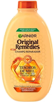 Шампунь для волосся Garnier Original Remedies Honey Treasures Shampoo 600 мл (3600541938861)