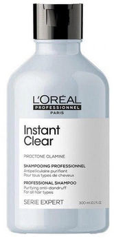 Шампунь проти лупи L'Oreal Paris Instant Clear Shampoo Purifying Anti-Dandruff 300 мл (3474636974061)