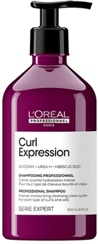 Очищувальний шампунь для волосся L'Oreal Paris Curl Expression Professional Shampoo Cream 500 мл (3474637076504)